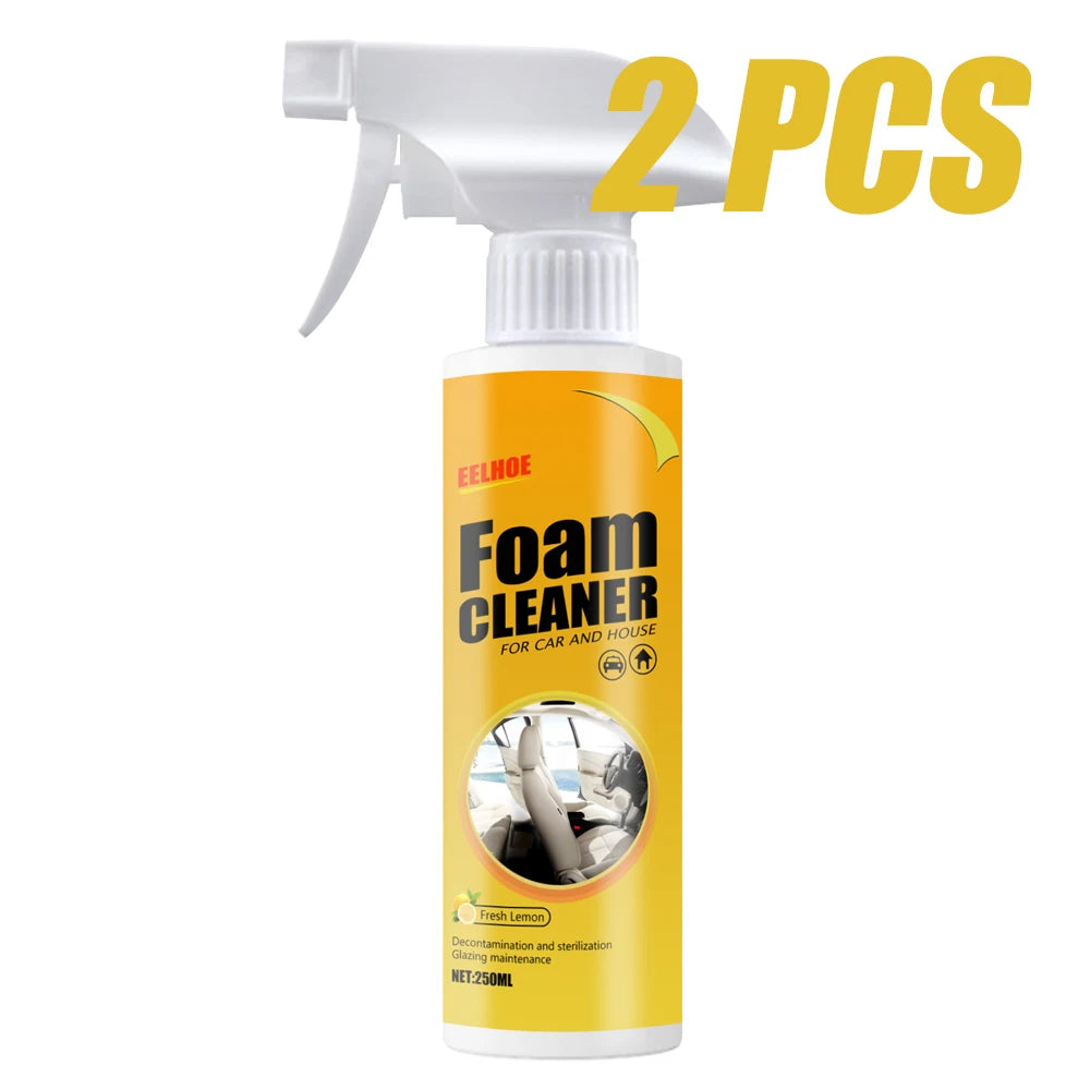 Multi-Purpose Foam Cleaning Agent Automoive Car Interior Home Foam Cleaning Spray Interior Maintenance Wash Cleaning Foam Spray