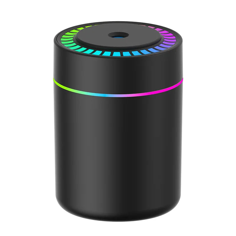 180ML Mini Air Humidifier Electric USB Aroma Diffuser Essential Oil Purifier Aromatherapy Color Lights for Car Home Bedroom