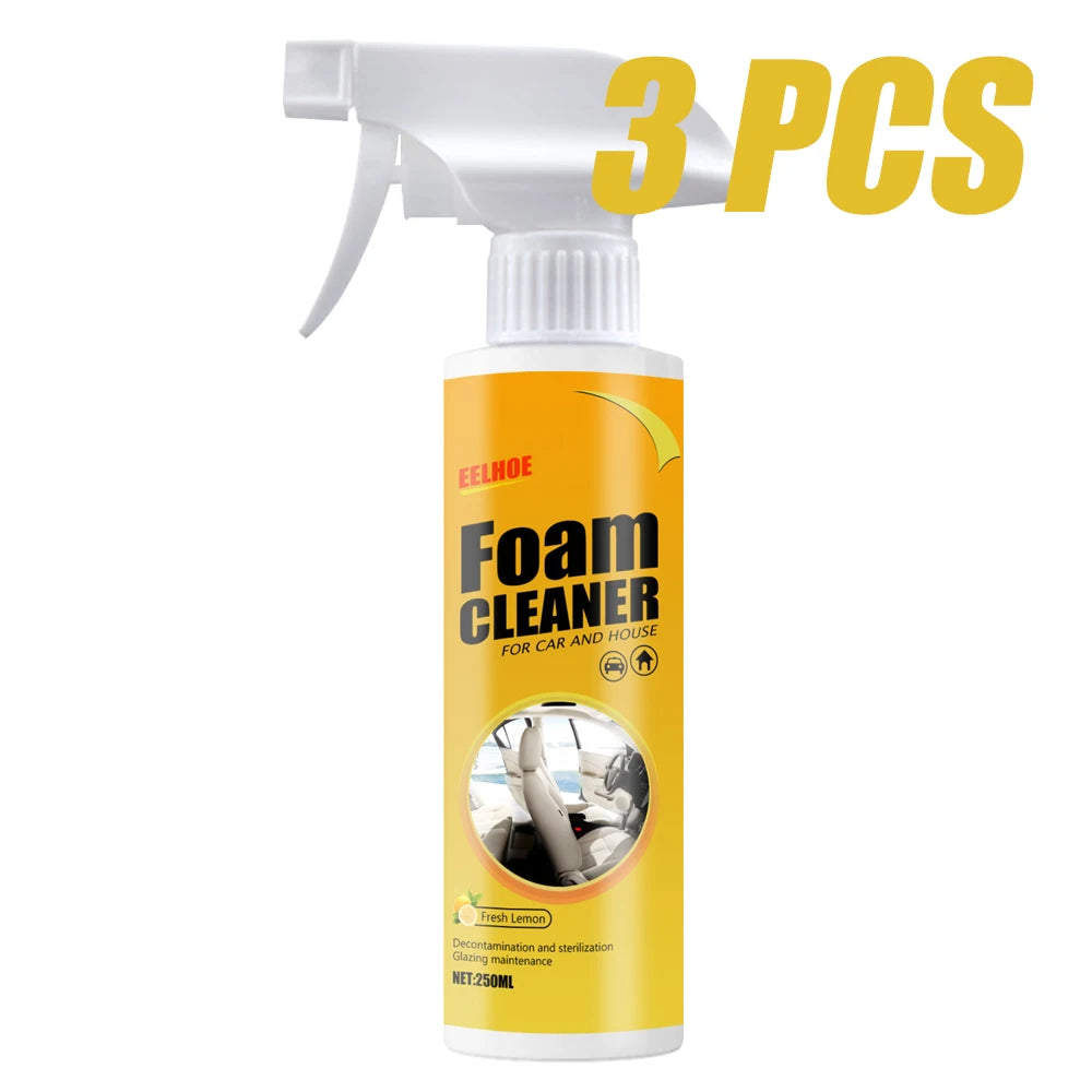 Multi-Purpose Foam Cleaning Agent Automoive Car Interior Home Foam Cleaning Spray Interior Maintenance Wash Cleaning Foam Spray